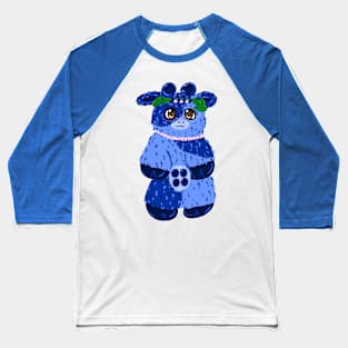 Blueberry Cow Baseball T-Shirt